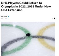 澳门太阳城网站：NHL球员将有望参加2022和2026两届冬奥会