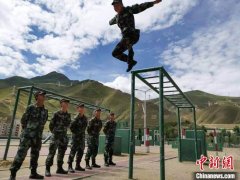 澳门太阳城网站：驻藏武警机动某部紧贴实战砺精兵